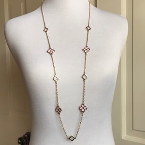 Vera Bradley Long Emblem Necklace